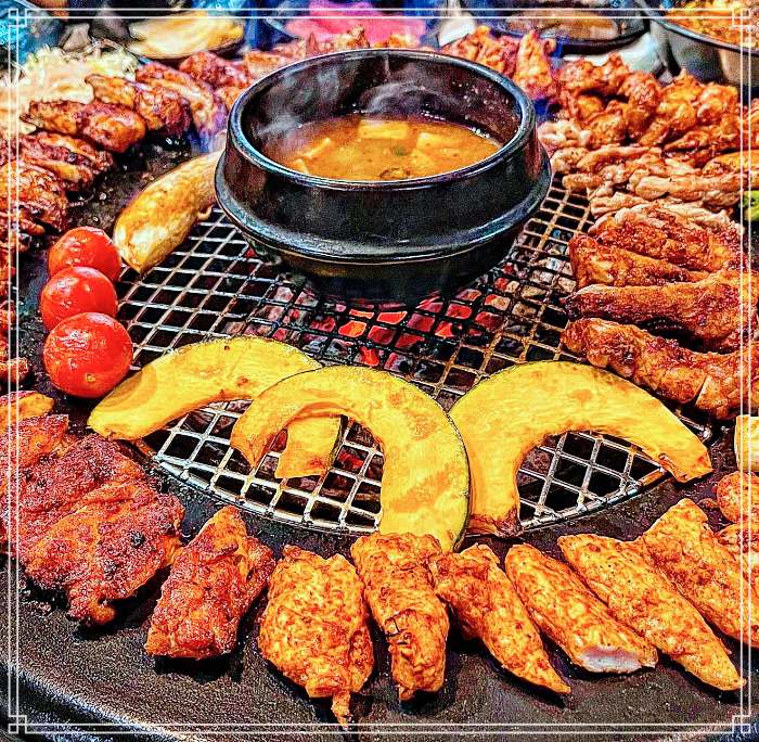 돈쭐내러왔습니다 제주 공항 연동 제주식 모자반 숯불 닭갈비 맛집