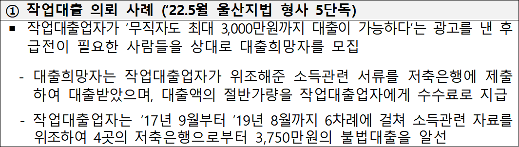 작업대출 수수료 및 사기 방법과 피해 후기 작업대출 수수료 및 사기 방법과 피해 후기