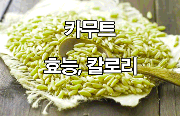  카무트 효능 정리 : 칼로리