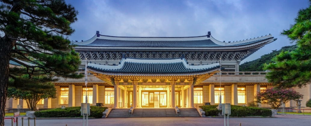 청와대 전경사진