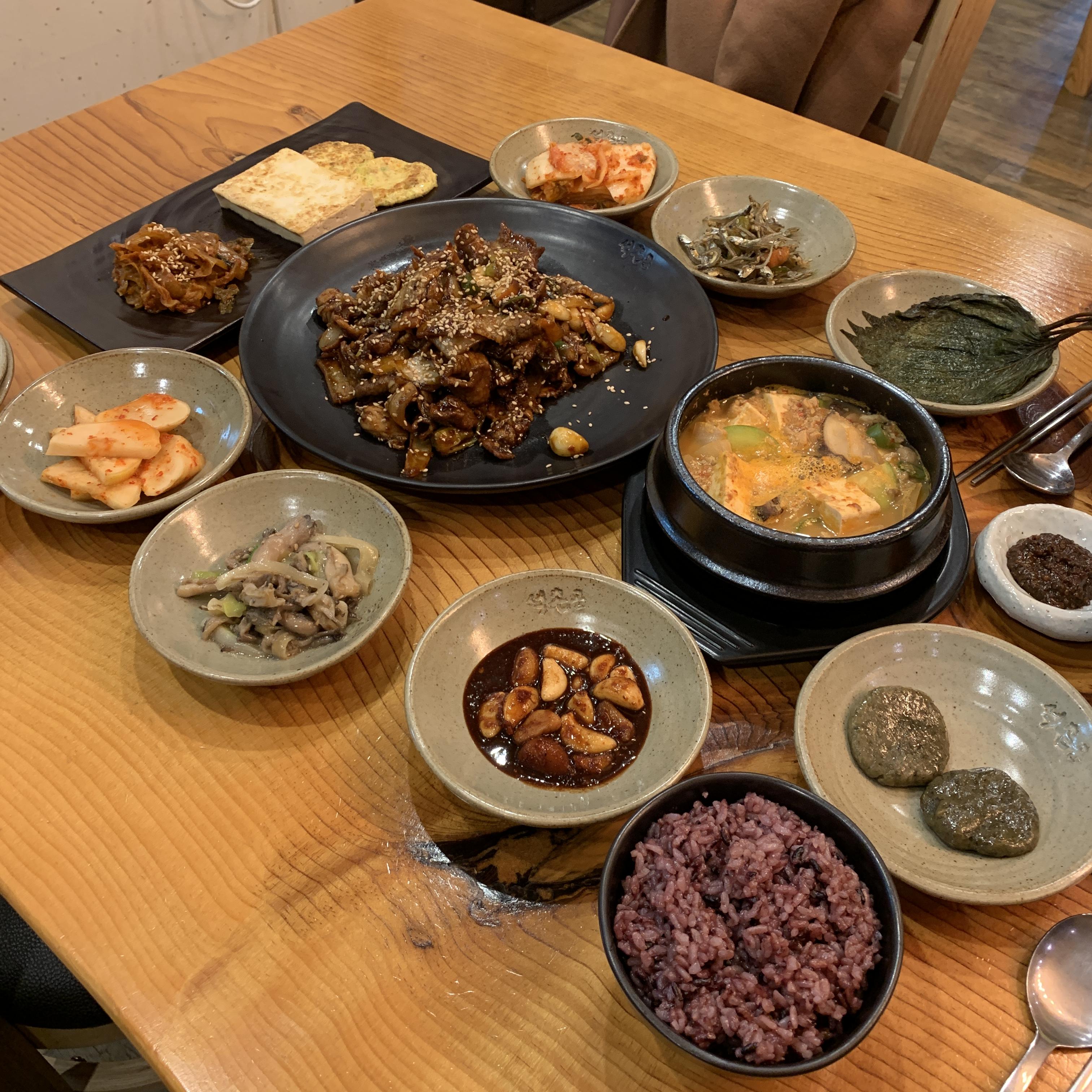  [이천] 이천 테르메덴 시몬스 테라스 청국장 돼지불고기 맛집 돌댕이석촌골!
