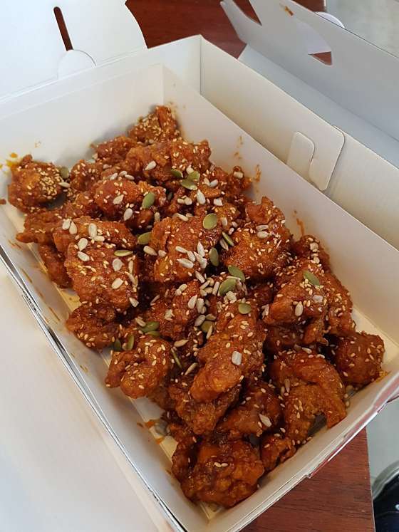 월이 메밀 닭강정 봉평 맛집