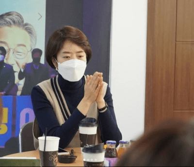  고민정이 이재명 선거 실패 후 한 일