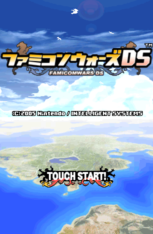  인텔리전트 시스템즈 - 패미컴 워즈 DS (ファミコンウォーズDS - Famicom Wars DS) NDS - SLG (전략 시뮬레이션)