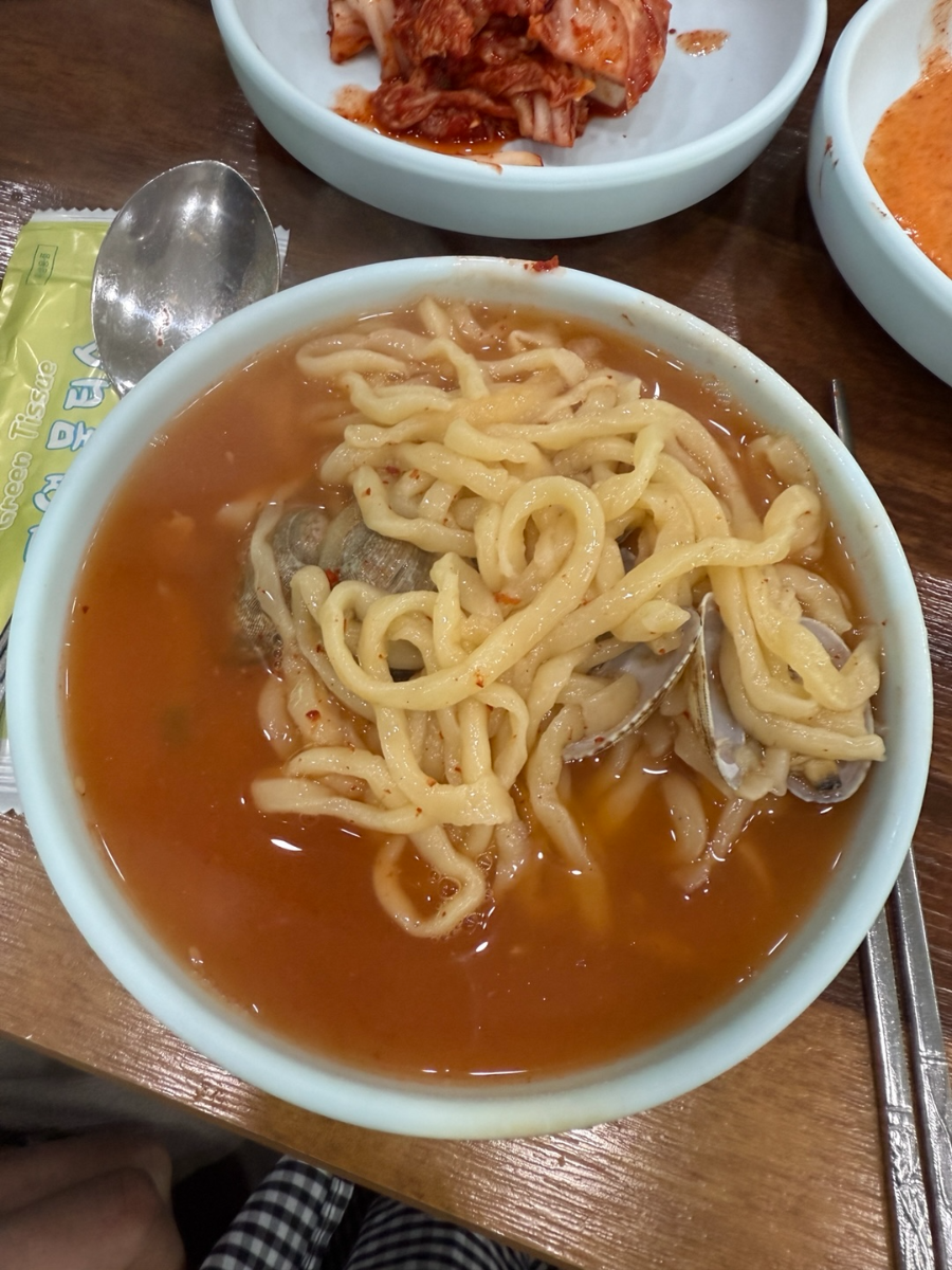 칼국수-접시