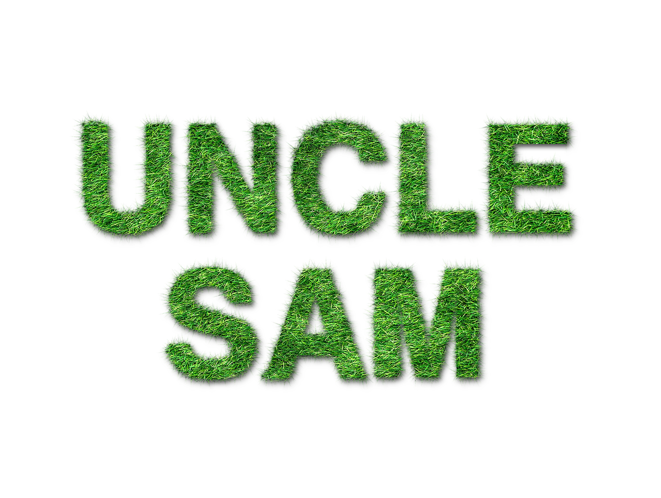 포토샵 잔디 텍스트 효과