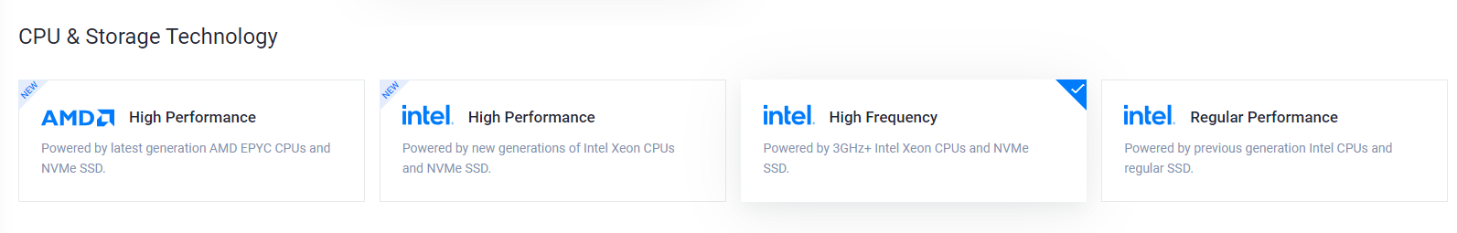 벌쳐 CPU 선택