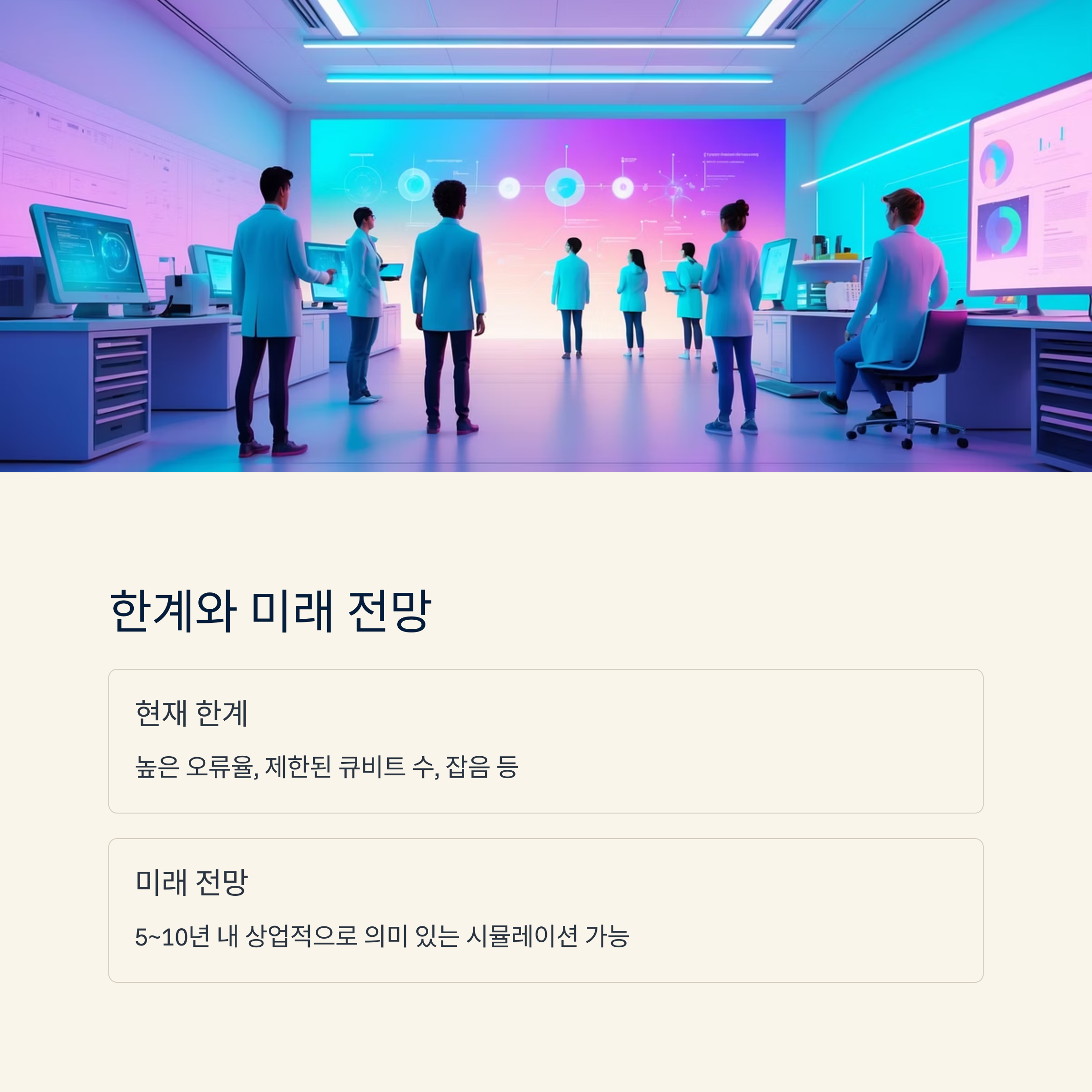 양자 시뮬레이션의 한계와 전망