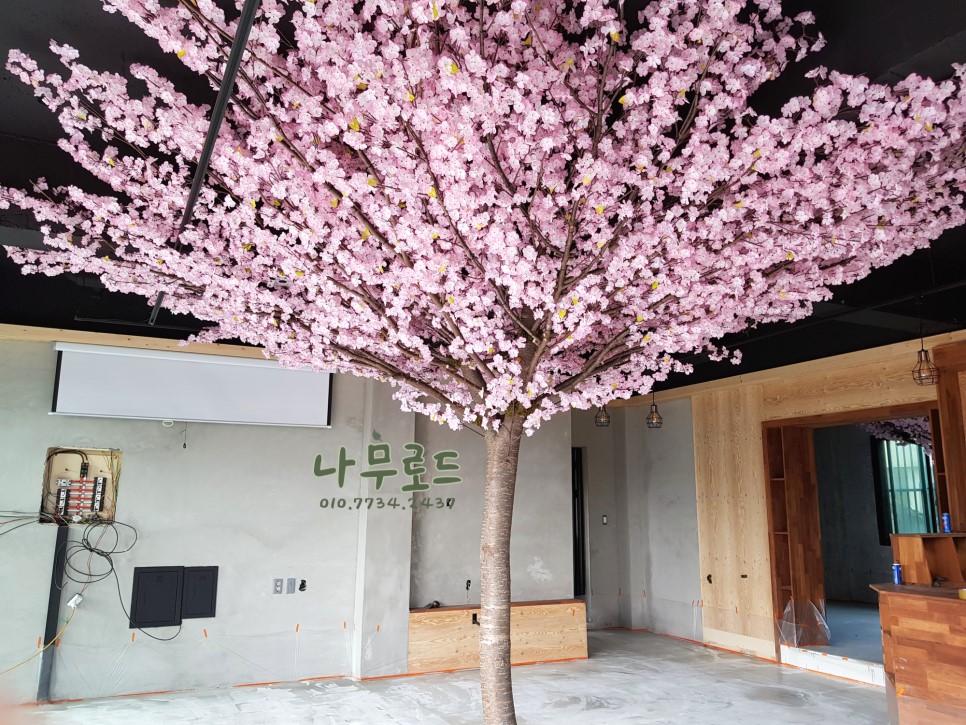  [인조나무] 꽃나무로 공간을 인테리어하다!