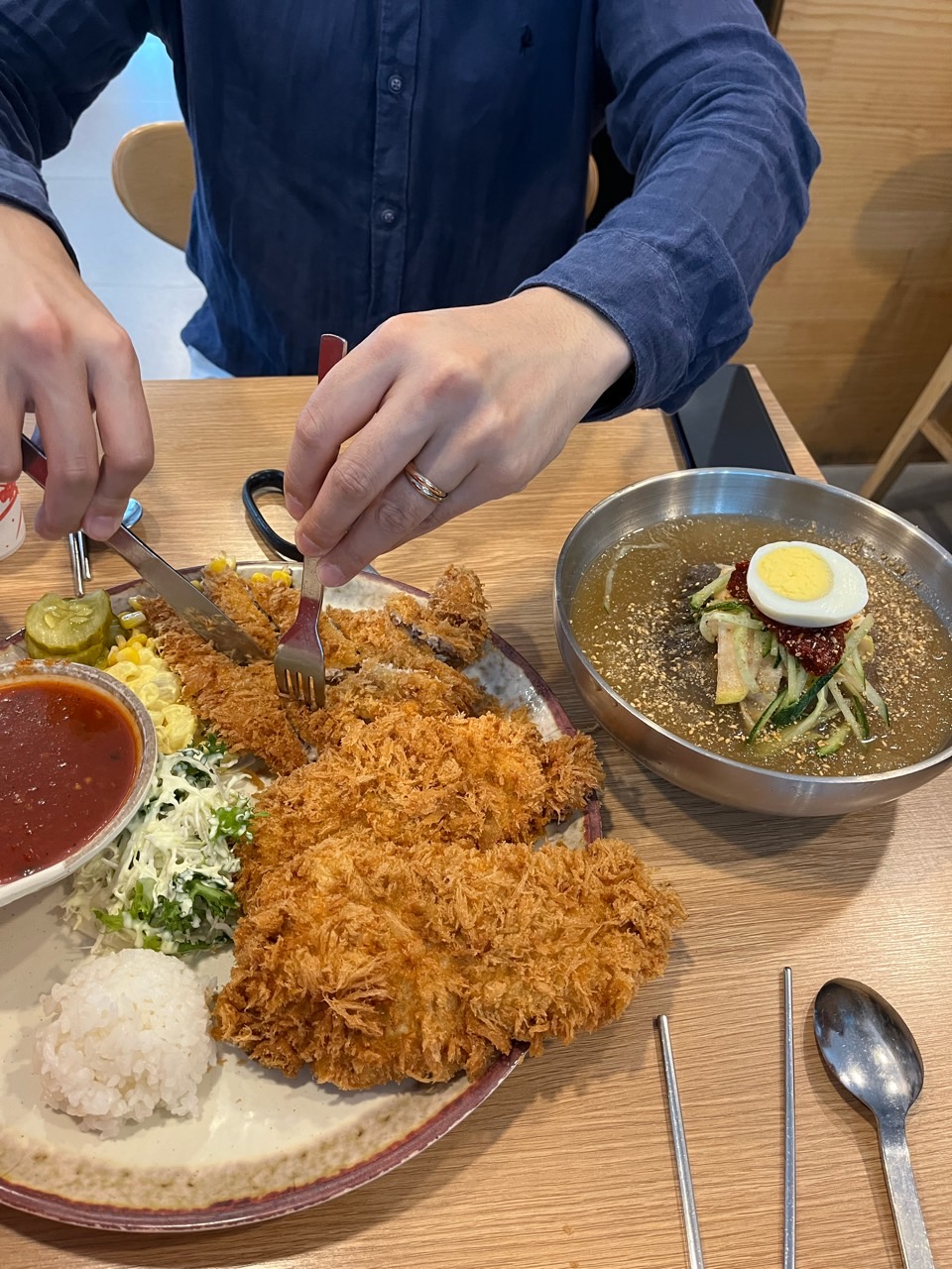  [위례 신도시] 아이들이 좋아하는 주누돈까스 - 수제돈까스, 냉면 솔직후기