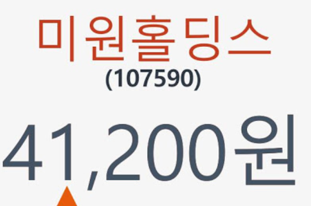 미원홀딩스 주가전망 , 가비아 주가전망