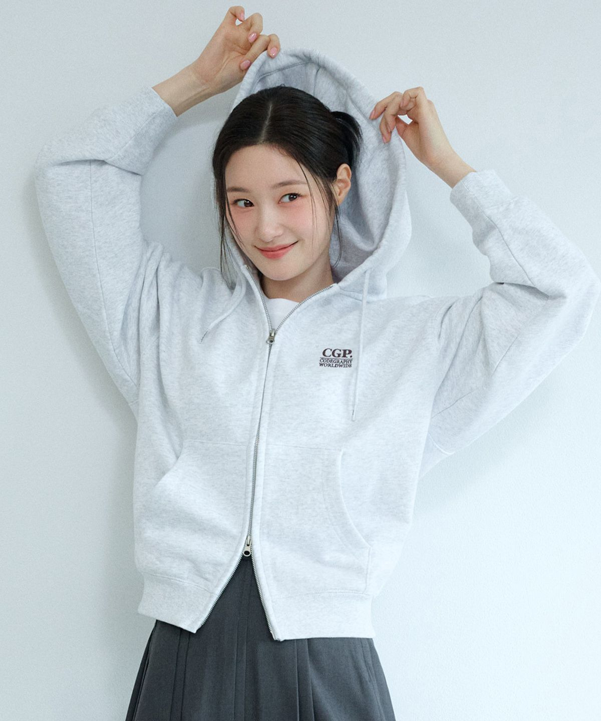 코드그라피 정채연 인기아이템 / 후드짚업&amp;#44; 후디&amp;#44; 맨투맨&amp;#44; 재킷&amp;#44; 조거팬츠&amp;#44; 할인