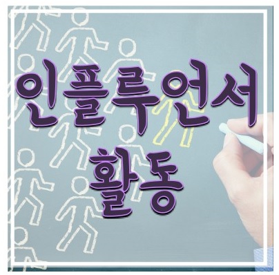 인플루언서 활동