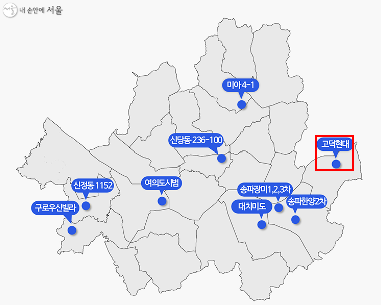 오세훈표 신속통합기획 민간재개발 예정지 - 5편 고덕 현대 파해쳐보기
