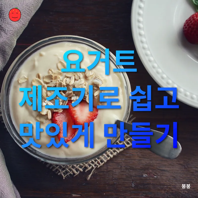 수제 요거트 만들기_1