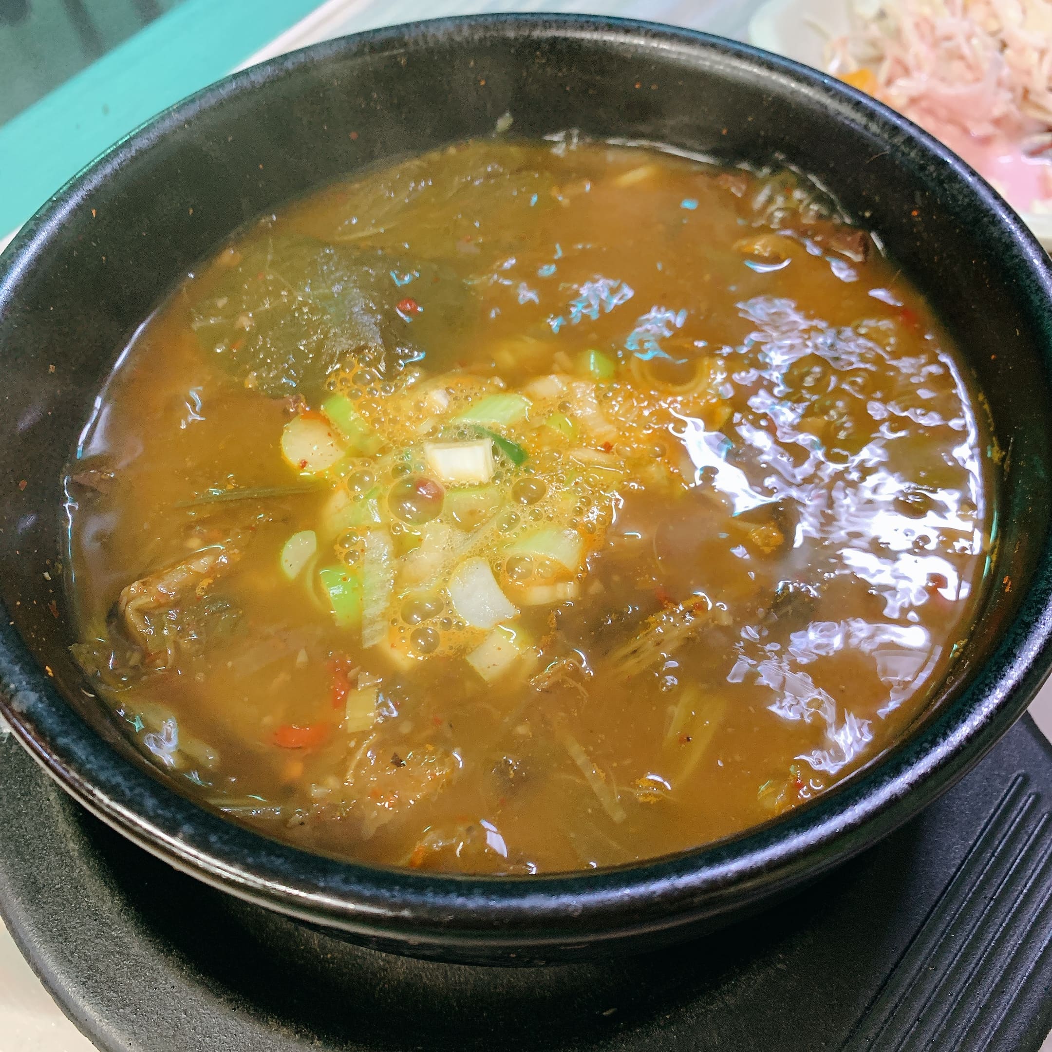 최가찜갈비 기본 제공 선지국