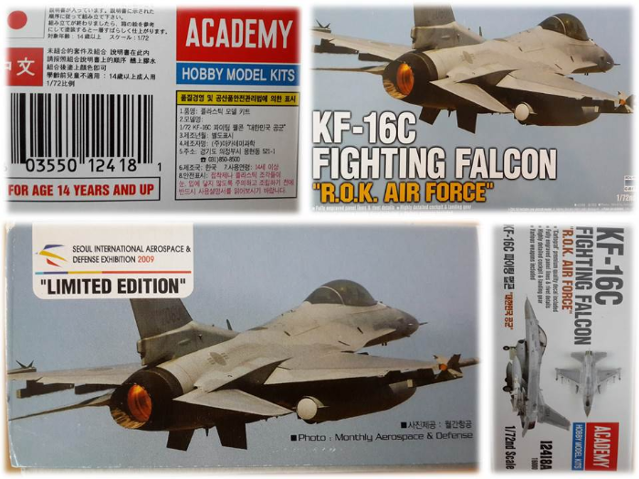 ACADEMY KF-16C FIGHTING FALCON
아카데미 KF-16C 파이팅 팰콘