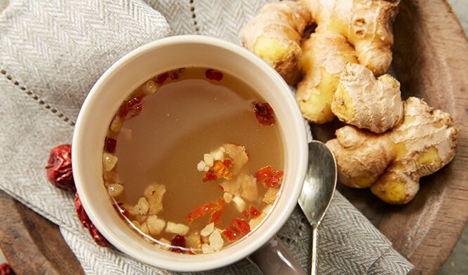 따뜻한-대추차 사진