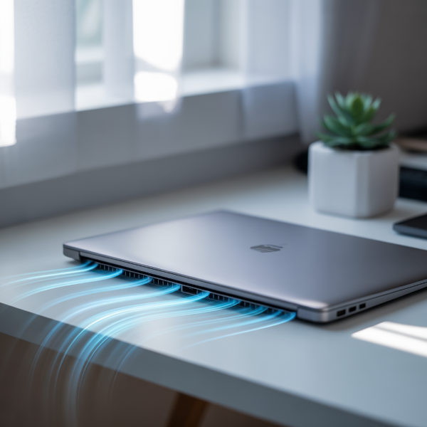 노트북 발열 줄이는 이미지