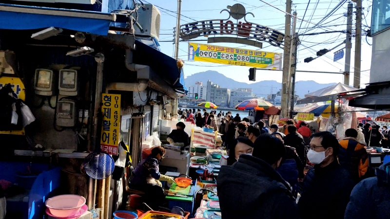  자체선정 전국최고, 통영중앙시장