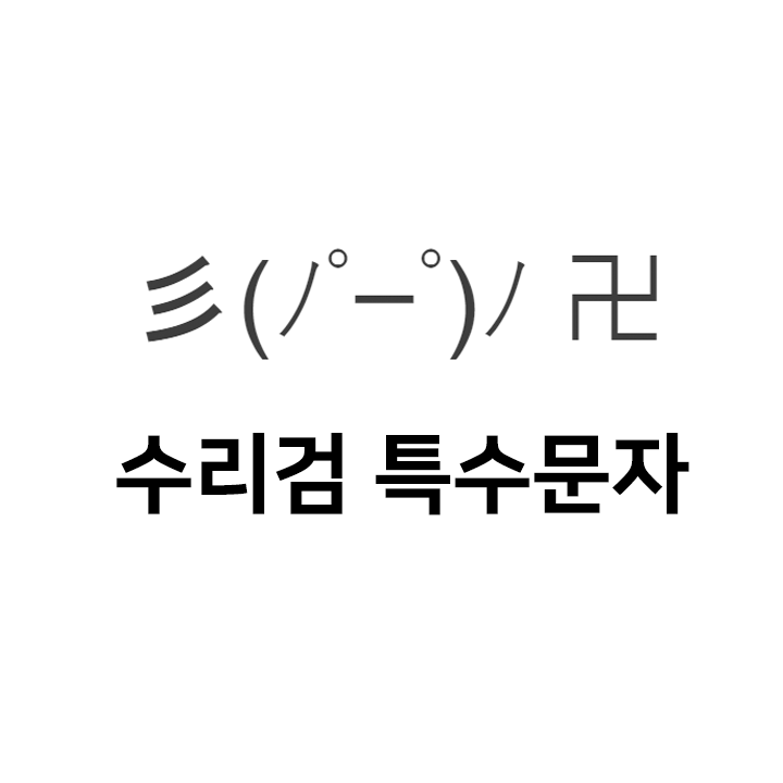  수리검 특수문자 이모티콘 彡(ﾉﾟｰﾟ)ﾉ 卍 - 텍스트대치모음