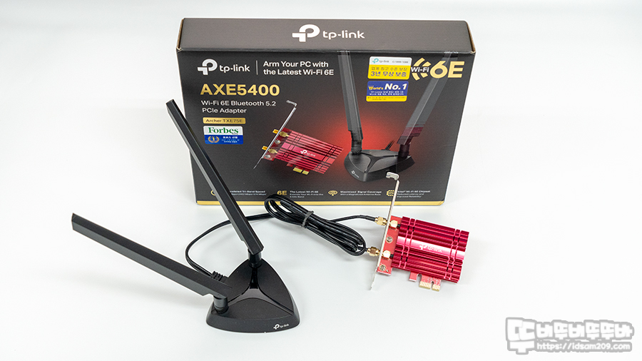  티피링크 Wi-Fi 6E 지원 무선 랜카드 Archer TXE75E
