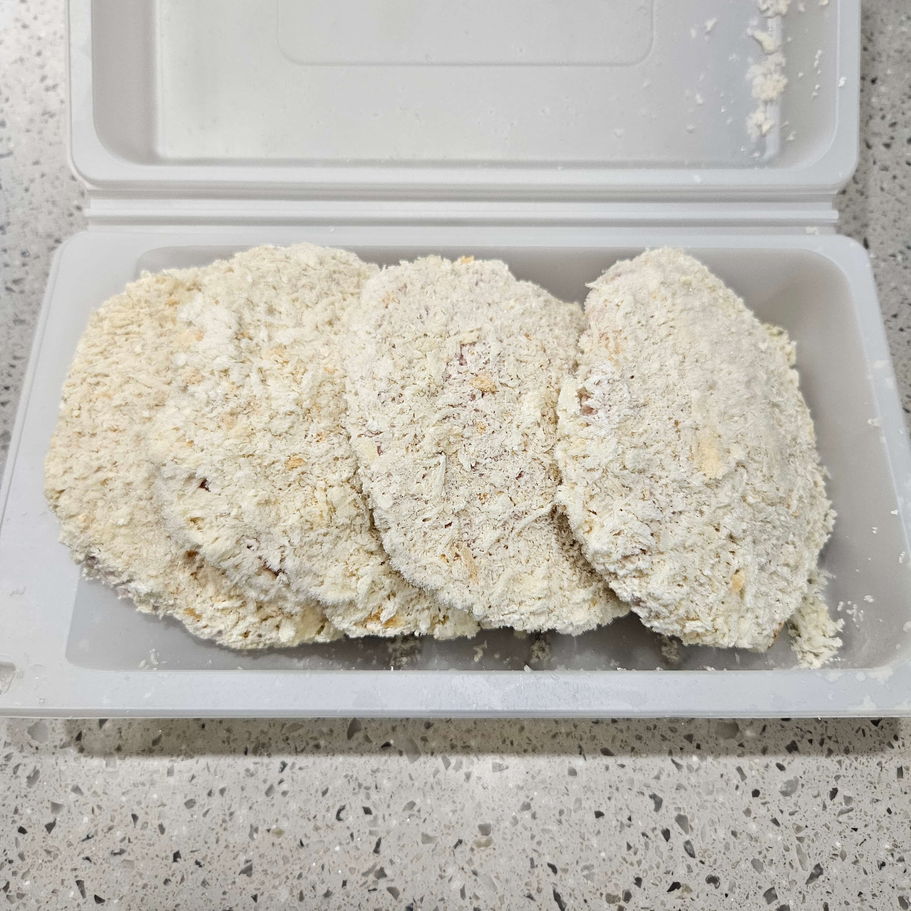 피코크 고구마 치즈 돈까스 냉동상태