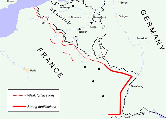 마지노선(Maginot Line) 앙드레마지노 요새 벙커 fort bunker 제1차 세계대전 프랑스 독일 벨기에 스위스 북해 히틀러