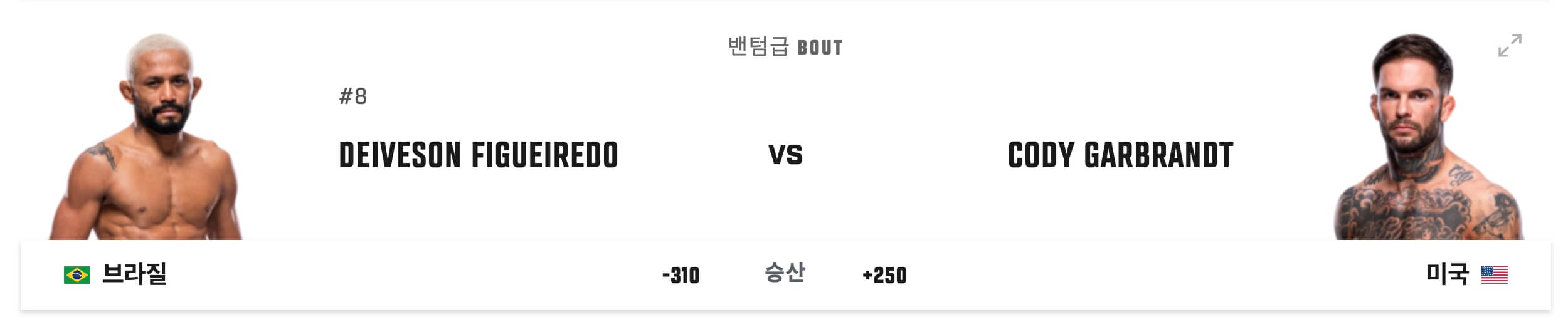 UFC-300-파이트-패스-언더카드-경기-1