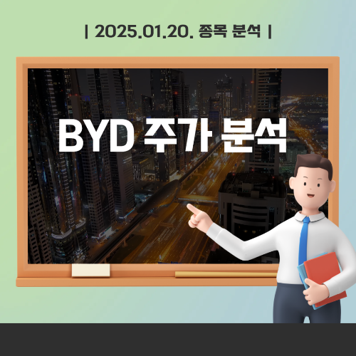 BYD 주가 분석