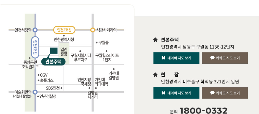 오는길