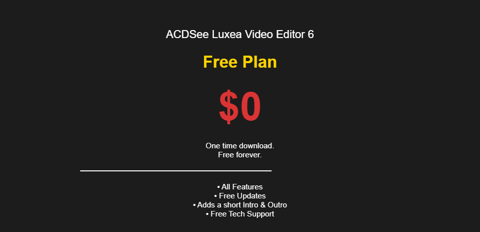 동영상 편집기 ACDSee Luxea Video Editor 6 무료 다운로드