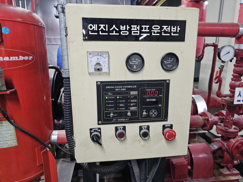 소방엔진펌프 컨트롤판넬