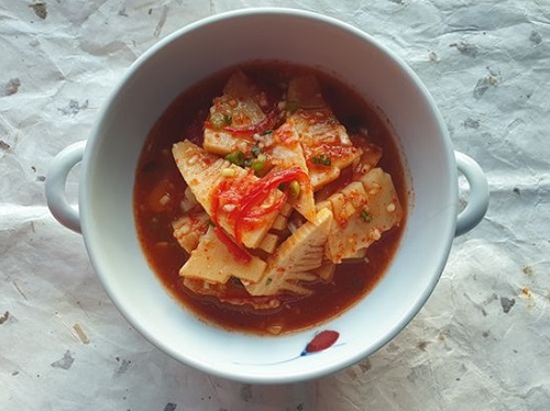 죽순김치