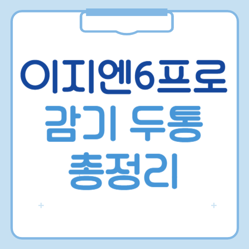 이지엔6프로 감기