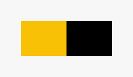 노랑+검정 디자인&#44; 브랜드&#44; 영화 속 경고에서 상징으로 진화