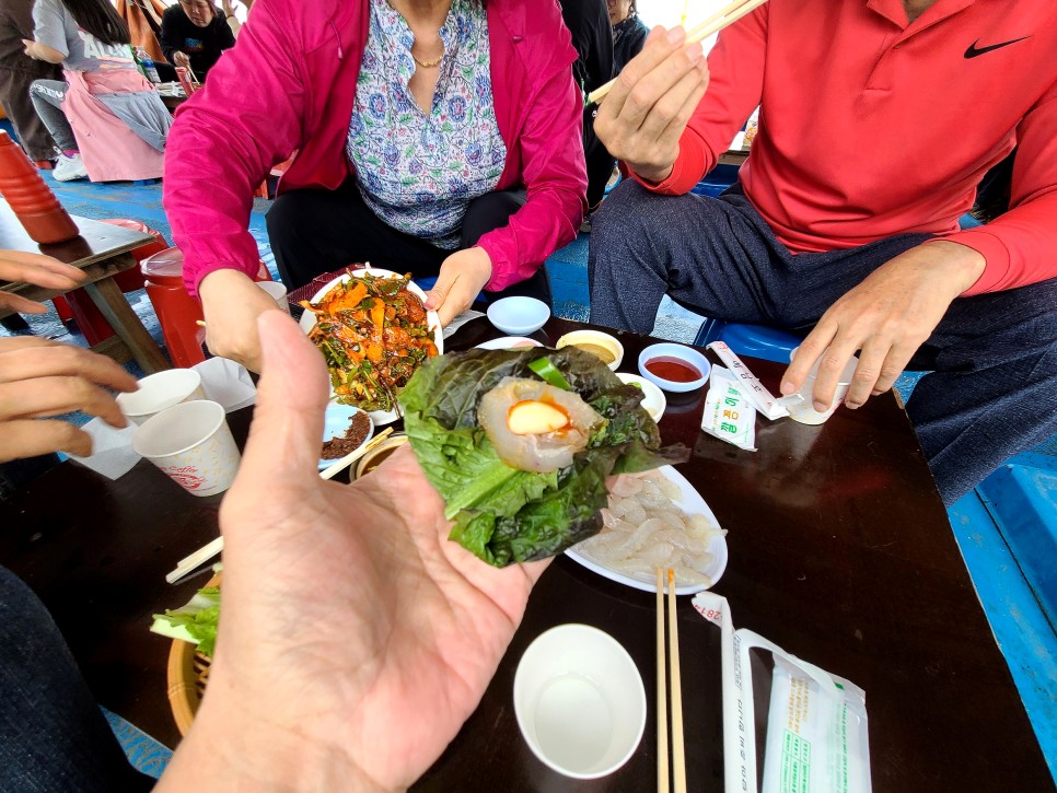 한진포구 선상횟집 당진여행 코스 19