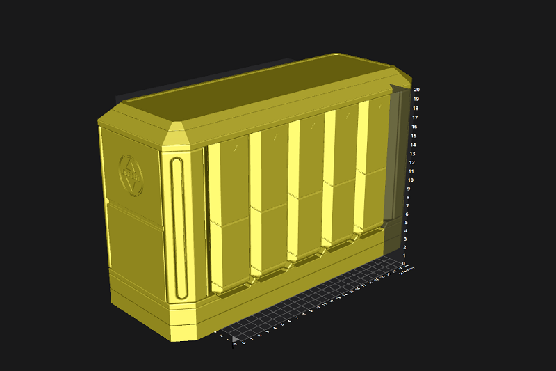 드론 스테이션 3D 모델링 파일