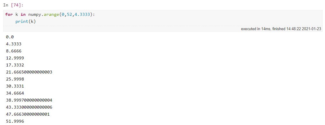 TypeError: 'float' object cannot be interpreted as an integer Typeerror: 'Float' Object Cannot Be Interpreted As An Integer