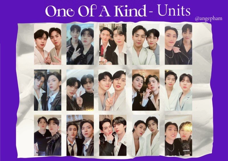 One Of A Kind UNIT PHOTOCARD