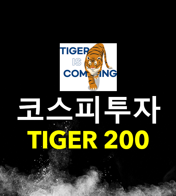  TIGER 200 ETF / 코스피200 투자, 퇴직연금 ETF,  장기투자 ETF, KODEX 200 비교 / 인덱스 ETF