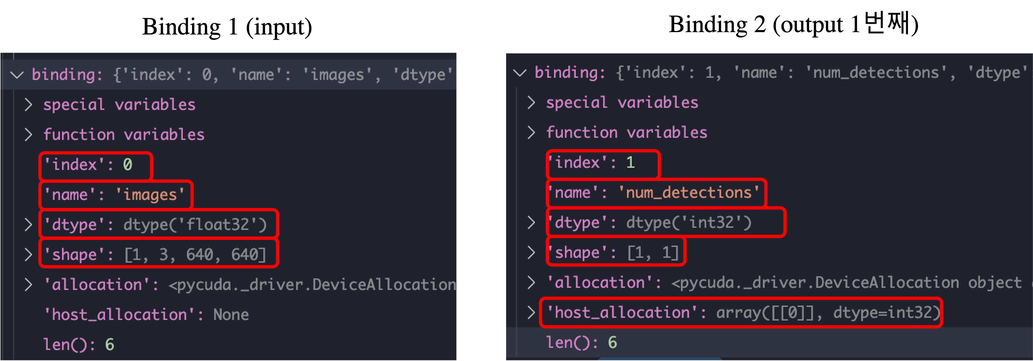 I/O Binding examples