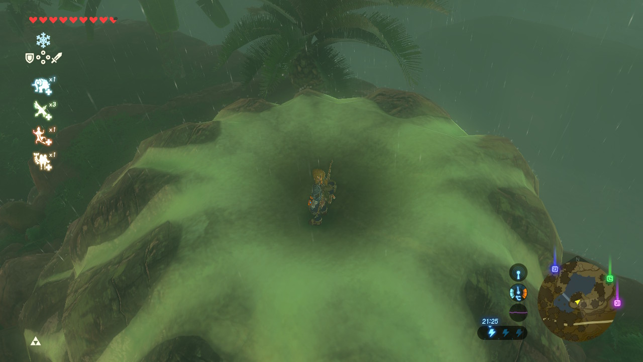 젤다의 전설 야생의 숨결 큐카 나타의 사당 큐카 나타의 축복