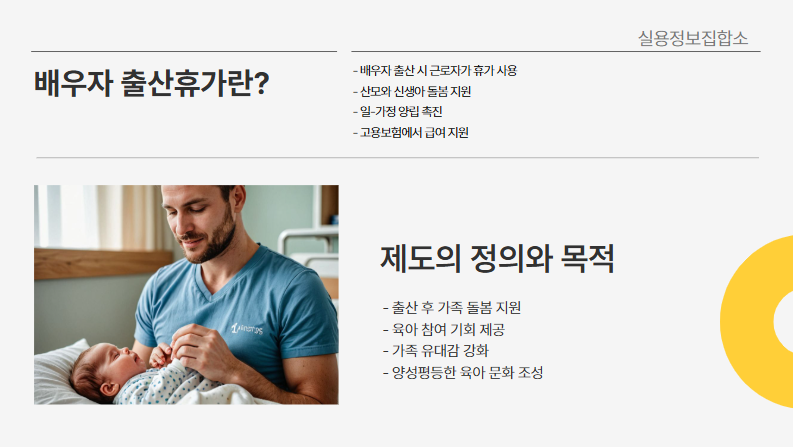 배우자 출산휴가 급여
