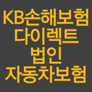 KB다이렉트 법인 자동차보험 비교 견적 인터넷 네이버 사이트 가격 금액 할인 특약 추천 가입 계산 보험료 조회 예상 절약 방법 무사고 임직원 나이 마일리지