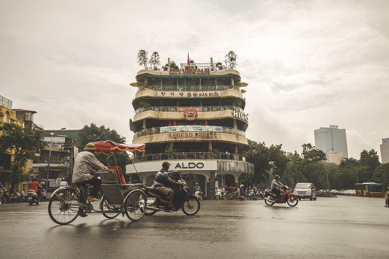 하노이 거리 사진