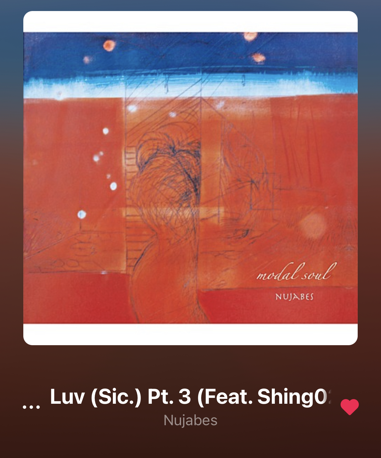 하루한곡] Luv (sic.) Pt.3 (feat. Shing02) - Nujabes