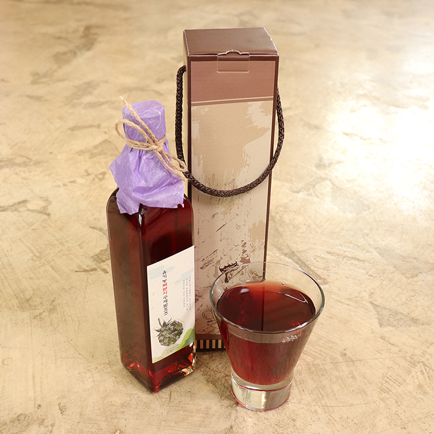  수제 천연발효식초 복분자 식초 500ml (제품소개)