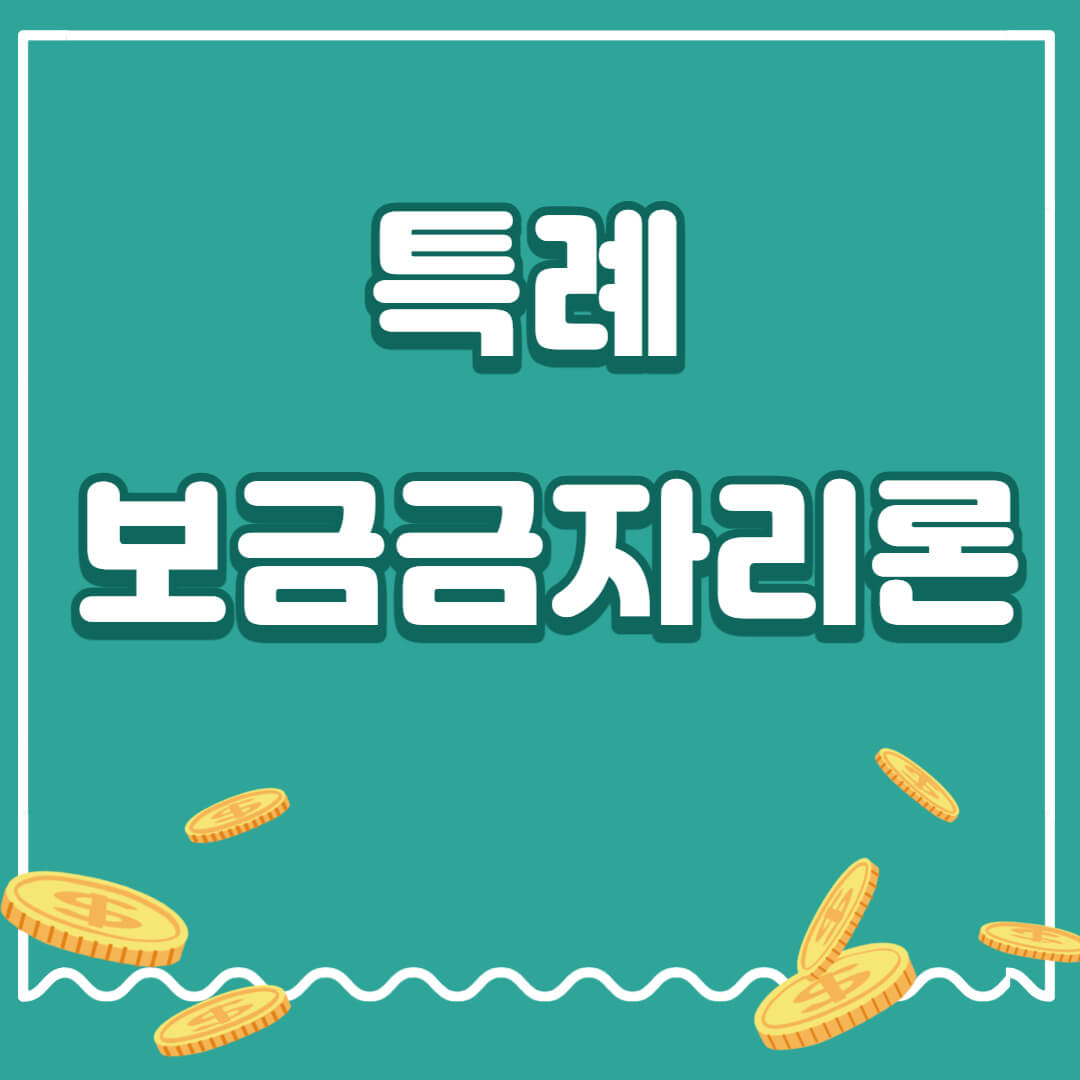 특별보금자리대출