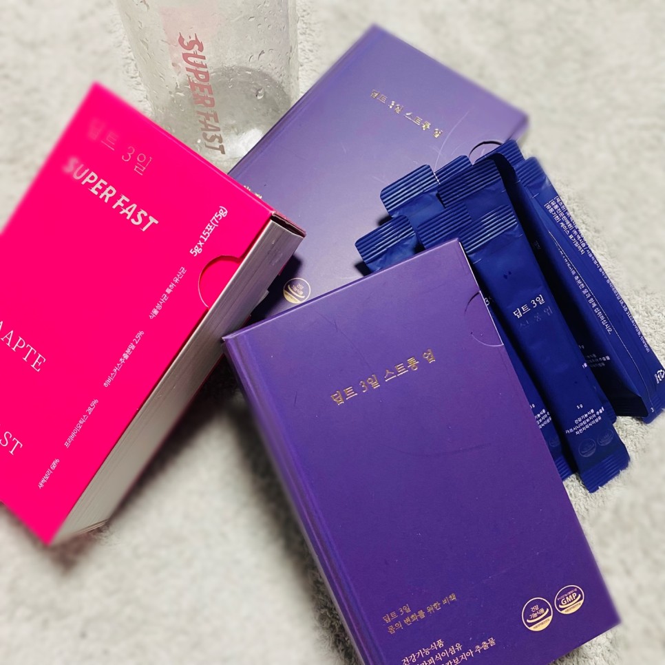 내 돈의 내산 정직 리뷰! 딥토 3일 스트롱 업 슈퍼 패스트 패키지 6